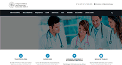 Desktop Screenshot of colmed3.org.ar