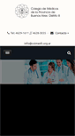 Mobile Screenshot of colmed3.org.ar